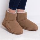 Ladies Mini Classic Sheepskin Boots Chestnut Extra Image 5 Preview